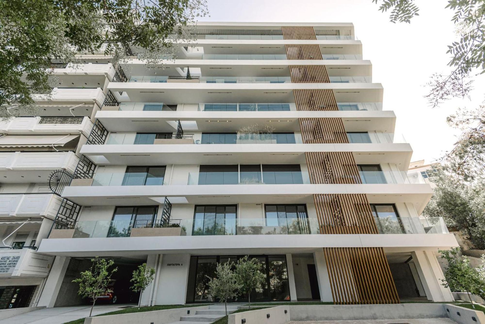 Urban Apt With Stunning Acropolis View & Roofdeck Athen Exterior foto